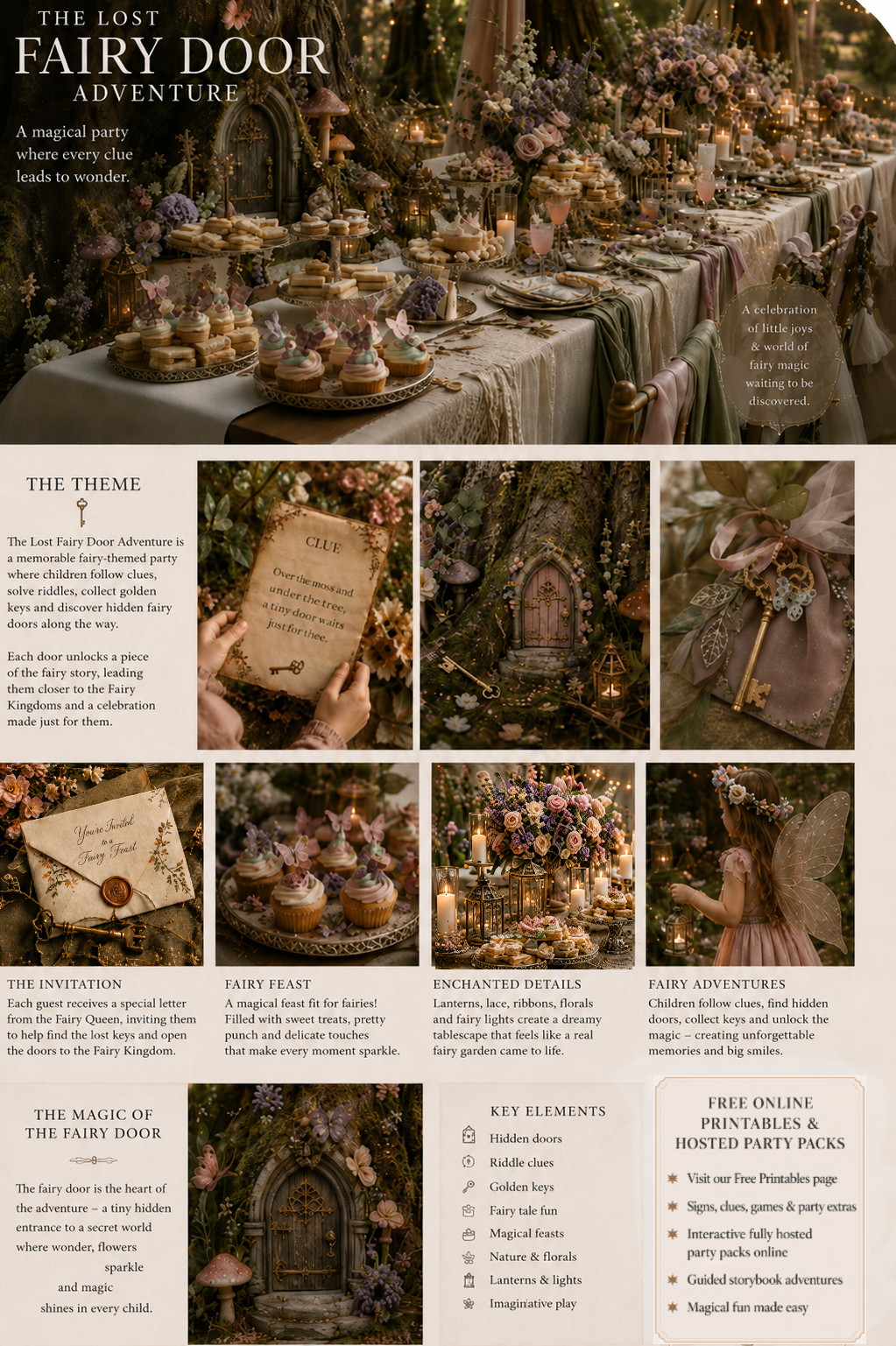 The Lost Fairy Door Party Adventure
