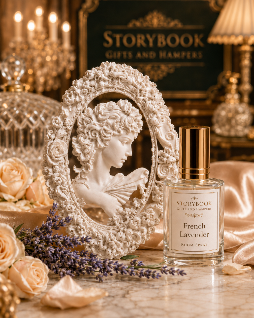 French Lavender and Cotton Blossom Luxury Gift Box