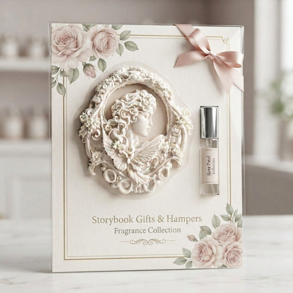 Velvet Rose Ornate Fragrance Room Stone & Scent Vial - Members Price $16